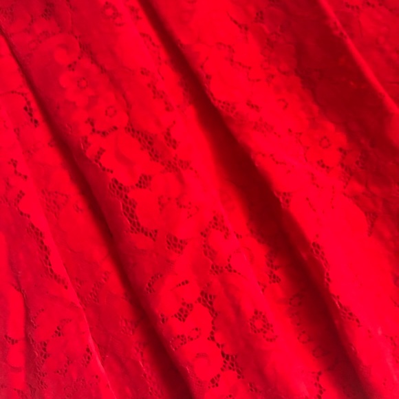 Velvet &. Net box pleated skirt - Picture 3 of 3